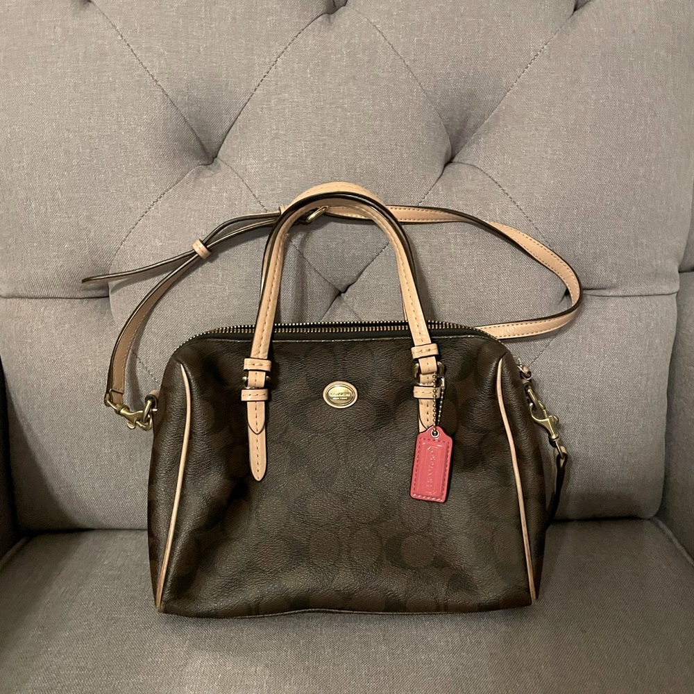COACH small crossbody satchel